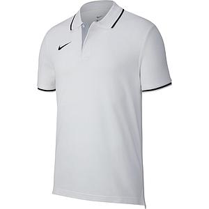 Polo coton Nike Team Club Blanc AGB